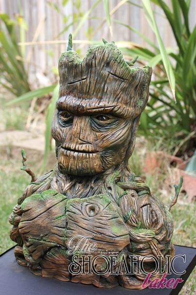 I am Groot! - Cake by The Shoeaholic Baker