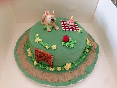 Birthday Puppy Picnic - Cake by Charlie Webb