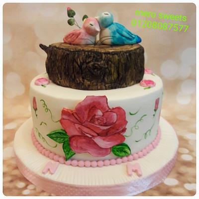 Love cake - Cake by Meroosweets