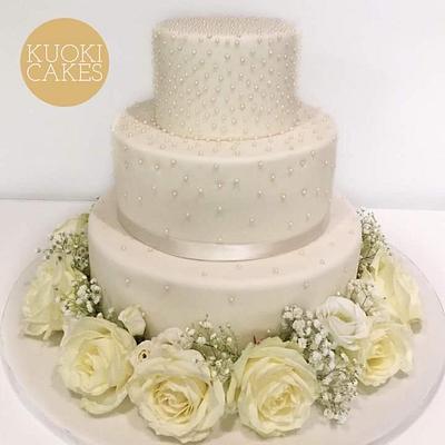 Elegant Wedding cake - Cake by Donatella Bussacchetti