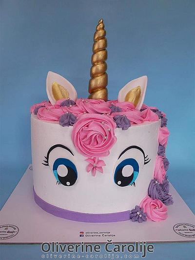Unicorn cake  - Cake by Oliverine Čarolije 