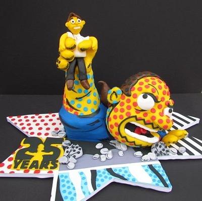 Comic Book Guy from Simpsononymous - Cake by Jean A. Schapowal