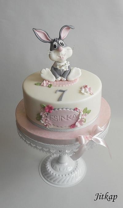 Bunny for Esinka - Cake by Jitkap