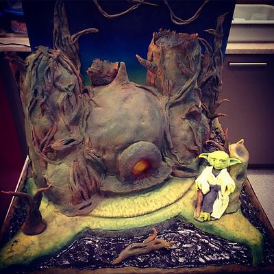 Master Yoda - Cake by Bryson Perkins
