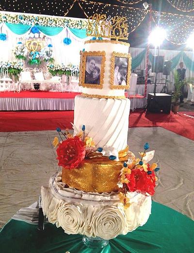 Wedding cake - Cake by Thangu