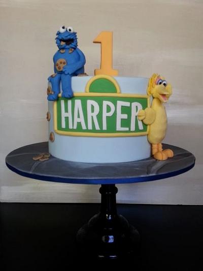 Harper's First Birthday - Cake by Esther Scott