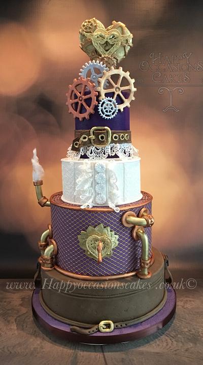 Steampunk wedding  - Cake by Paul of Happy Occasions Cakes.