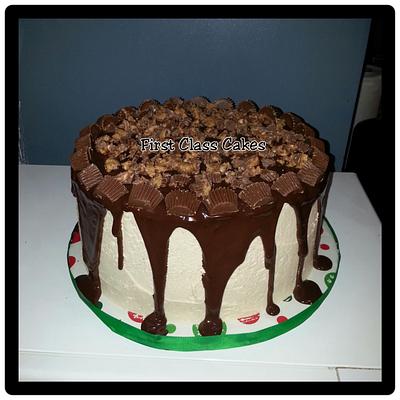 Reeses Peanut Butter Cup cake - Cake by First Class Cakes