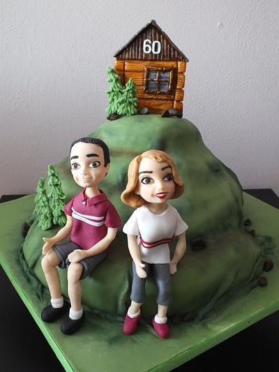 Mountain cake - Cake by Janeta Kullová