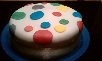 Children in need raffle cake - Cake by Lancasterscakes