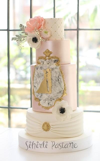 Romantic Wedding Cake - Cake by Sihirli Pastane