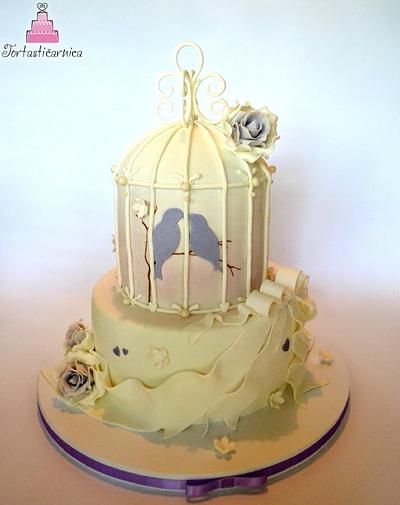 Birdcage wedding cake - Cake by Nataša 