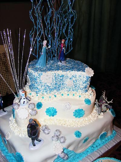 Frozen - Cake by Save Me A Piece ~ Deb