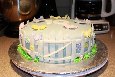 Garden Cake - Cake by Michelle