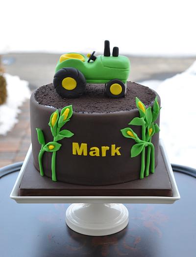 Tractor Cake - Cake by Elisabeth Palatiello