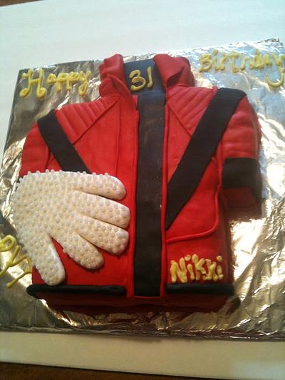 thriller jacket - Cake by tasteeconfections