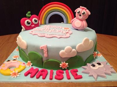 Moshi Monsters Birthday Cake - Cake by Sarah's Crafty Cakes