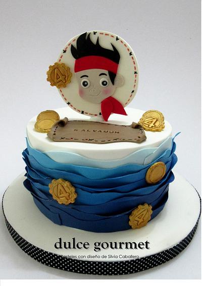 Jake the pirate! - Cake by Silvia Caballero