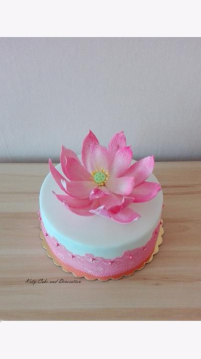 Water lily - Cake by Katya