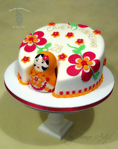 Babushka Doll - Cake by Brana Adzic