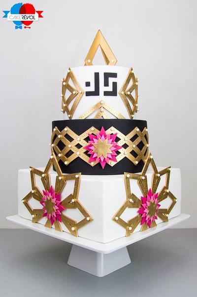 Geometric Wedding  - Cake by CAKE RÉVOL