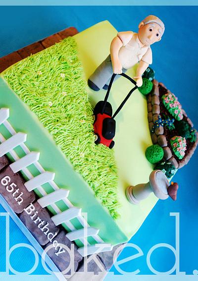 Gardening Themed Cake - Cake by Helena, Baked Cupcakery