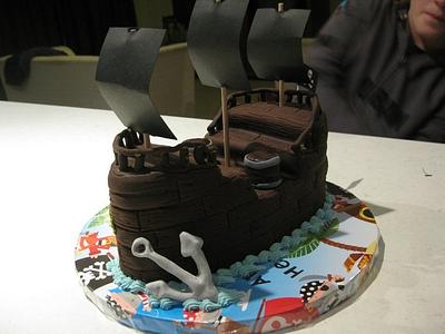 Pirate Ship - Cake by Lisa