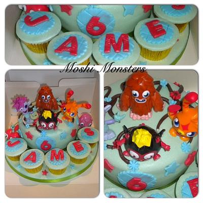 Moshi Monster Cake - Cake by THEPARTYPANTRY