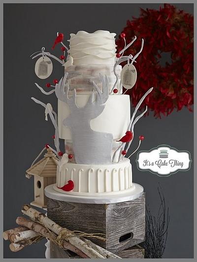 Wedding Submission for Cake Central Magazine Volume 4 Issue 12 - Cake by It's a Cake Thing 