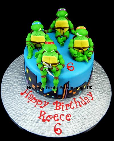 Ninja Turtles - Cake by Heavenly Treats by Lulu
