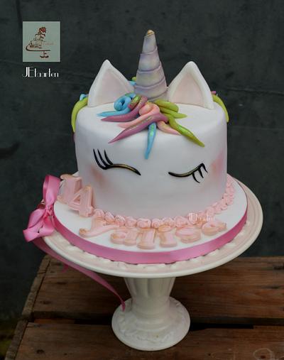 sweet little unicorncake - Cake by Judith-JEtaarten