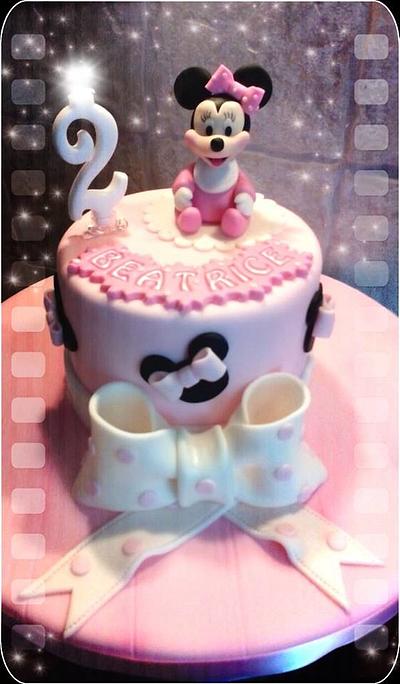 baby minnie cake - Cake by Idea di Zucchero - A proposito di cake design...anche senza glutine