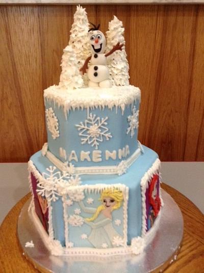 Frozen - Cake by LisaB