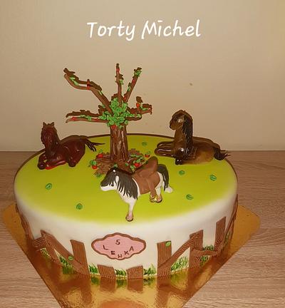 Koníky - Cake by Torty Michel