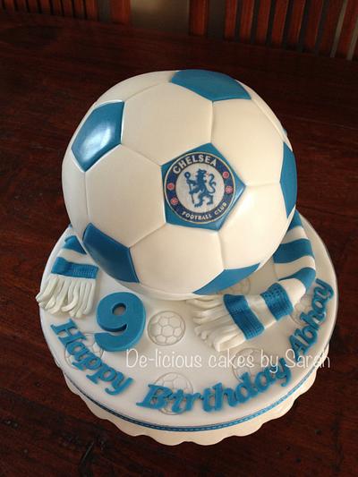 Chelsea football cake - Cake by De-licious Cakes by Sarah