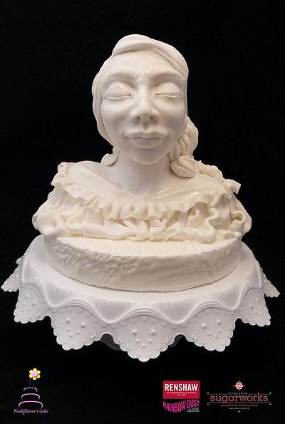 Lady White - Cake by Fashflower's cake by Margherita Ferrara