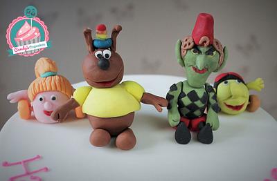 Chortlon and the Wheelies - Cake by Candy's Cupcakes