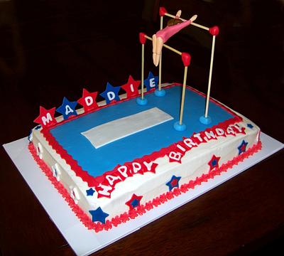 Gymnast - Cake by Bambi Pruch