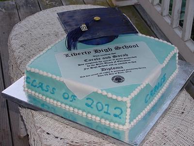 Graduation 2012 - Cake by horsecountrycakes