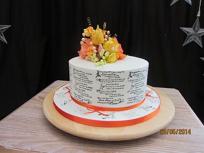 Multiple Sclerosis Society cake bake - Cake by alison1966
