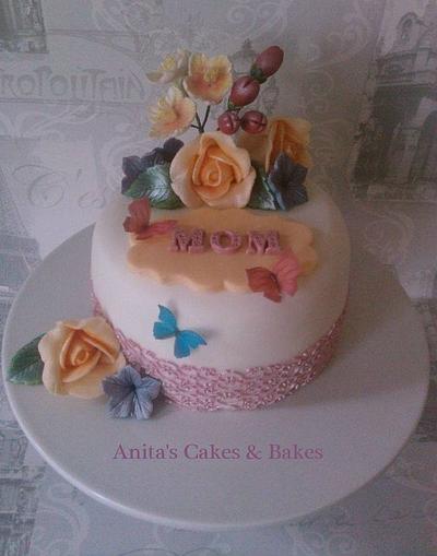 Mother's Day Cake - Cake by Anita's Cakes & Bakes