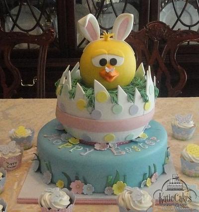 Easter "Bunny" Cake - Cake by Katie Cortes