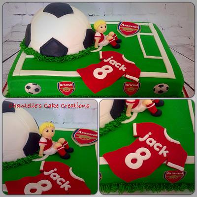 Team Arsenal - Cake by Chantelle's Cake Creations