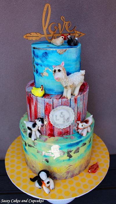 Farm Love - Cake by Sassy Cakes and Cupcakes (Anna)
