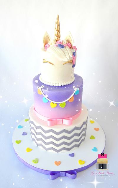 Unicorn Theme Cake - Cake by Mercedes