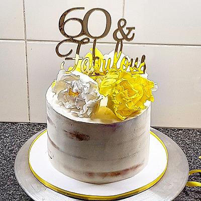 60 & Fabulous 2 - Cake by The Custom Piece of Cake