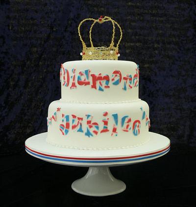 Diamond Jubilee Cake - Cake by KathrynsCakes