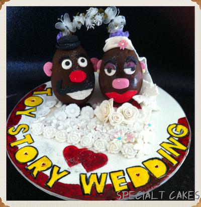 Mr & Mrs Potato Head - Toy Story 20th Anniversary Collaboration - Cake by  SpecialT Cakes - Tracie Callum 