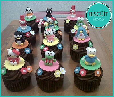 Sanrio Cupcakes - Cake by BISCÜIT Mexico