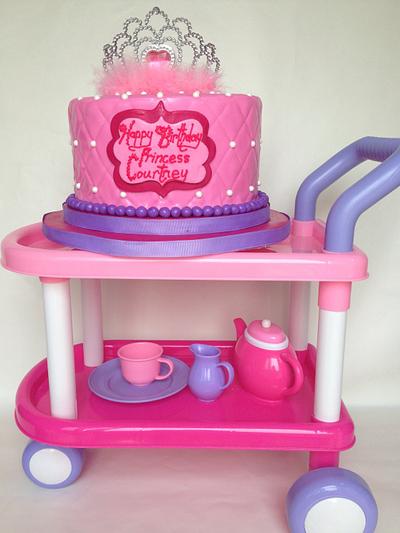 Princess Courtney - Cake by Fruitilicious Creations & Cakes